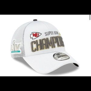 Kansas City Chiefs New Era Super Bowl LIV Champions 9FORTY Adjustable Hat